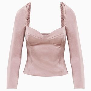 Wilfred Pink Long Sleeve Blouse